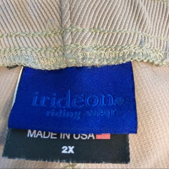 IRIDEON Sz 2XL Full  Seat Breeches Horse Riding Pants - Picture 8 of 9